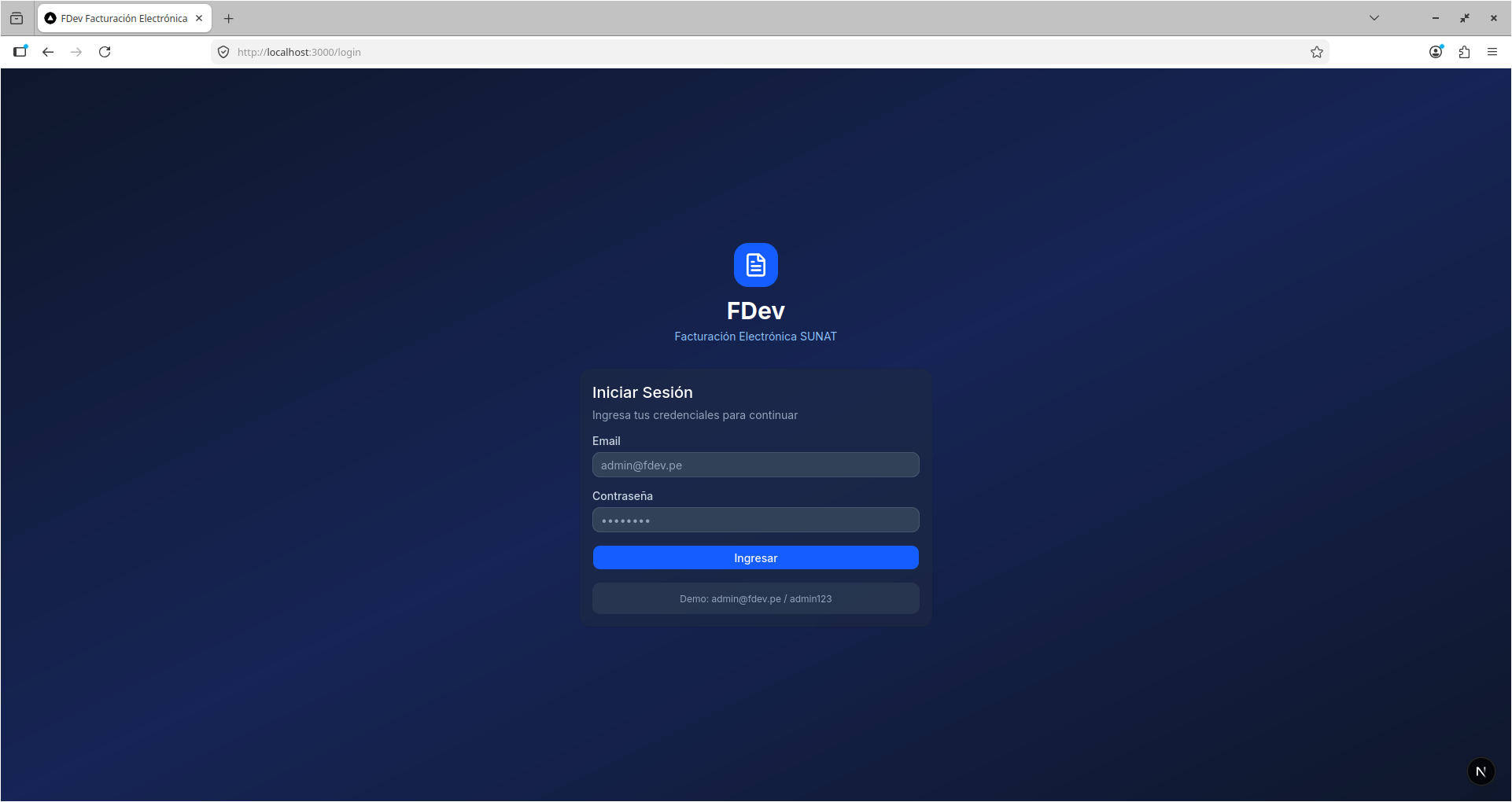 Login